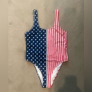 Chubbies American Flag Bathing suit Size M